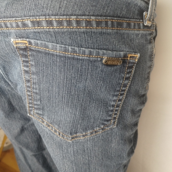 Nicole Miller Women's Indigo Denim Pants Jeans Size 10 - Picture 6 of 10